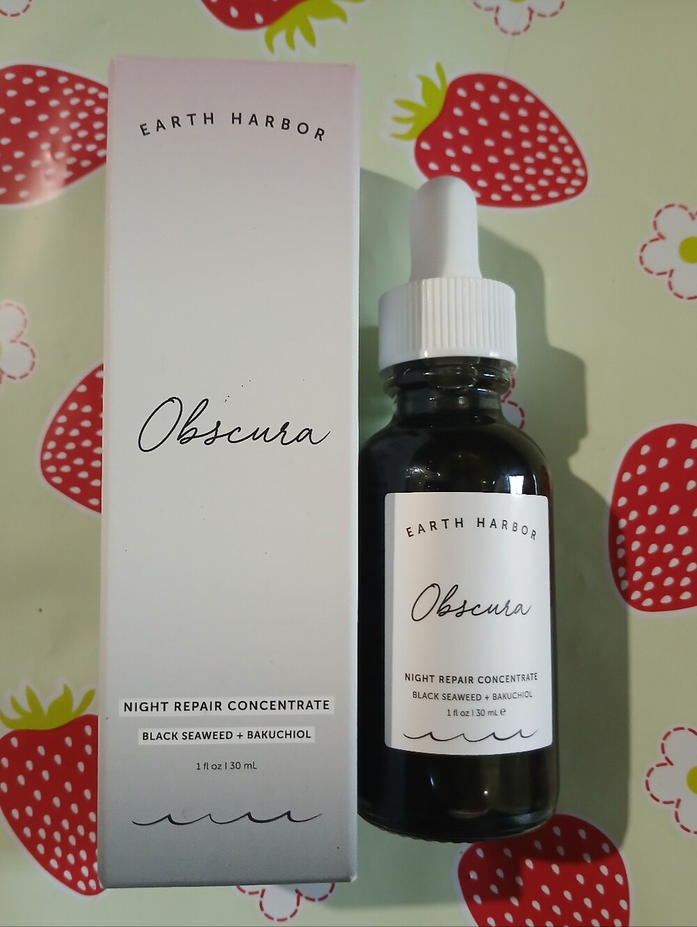 Earth Harbor Obscura Night Repair Concentrate NIB and Full Size